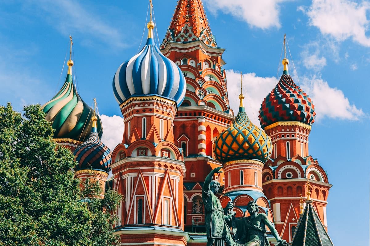 Moscow city skyline