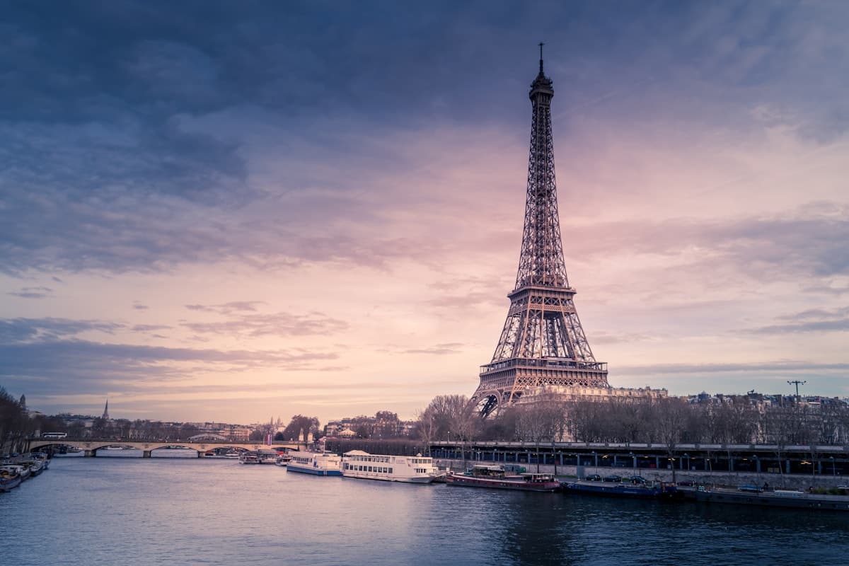 Paris city skyline